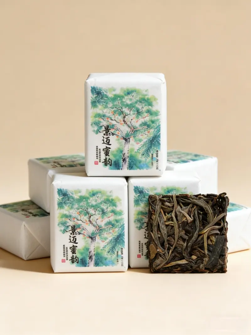 Jingmai Raw Pu-erh Mini Cakes – Honey Sweet, 84g